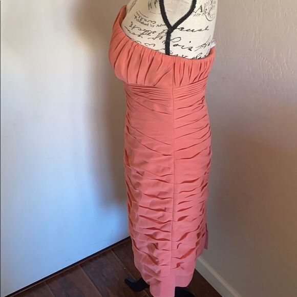 Bill Levkoff Brand New Strapless Dress Feminine Party Event Formal Wedding Guest - Picture 2 of 15